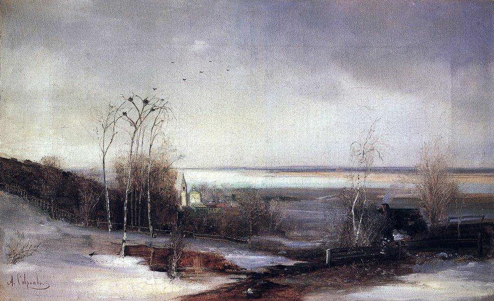 Художник Саврасов.
