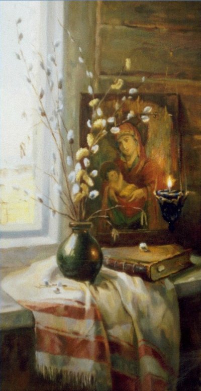 Калинин Михаил. Вербное воскресенье.